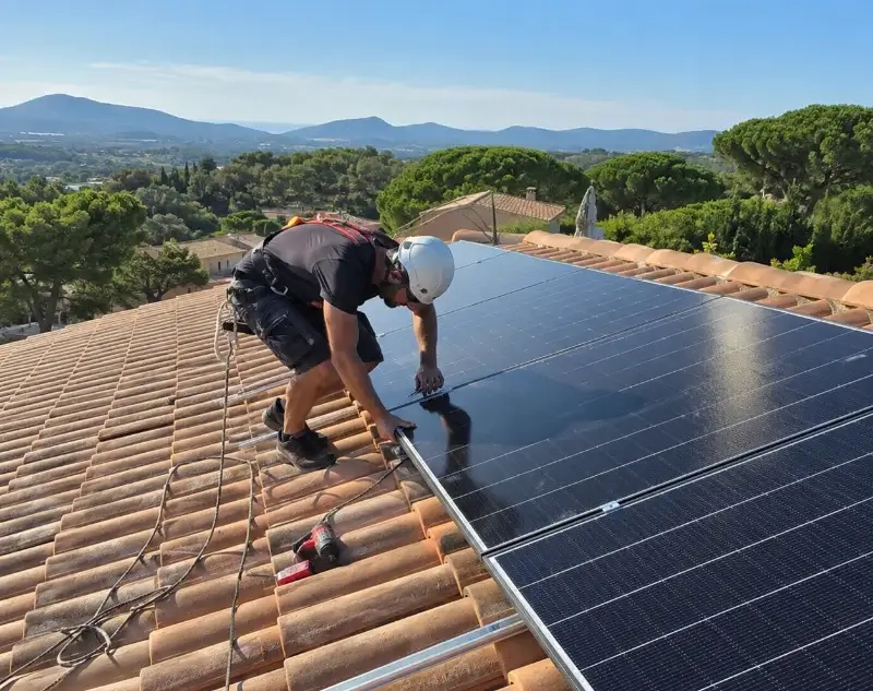Installateur panneaux solaires Loire-sur-Rhône — pose photovoltaïque sur toiture