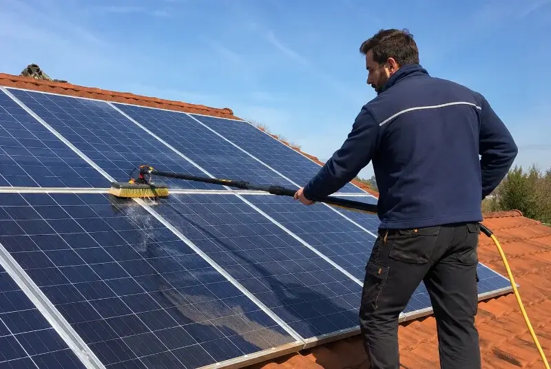 Nettoyage et entretien de panneaux solaires à Loire-sur-Rhône
